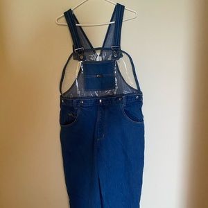 Xers clear bib overalls